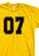 MRL Prints yellow Number Shirt 07 T-Shirt Customized Jersey 97899AADB98FEDGS_2