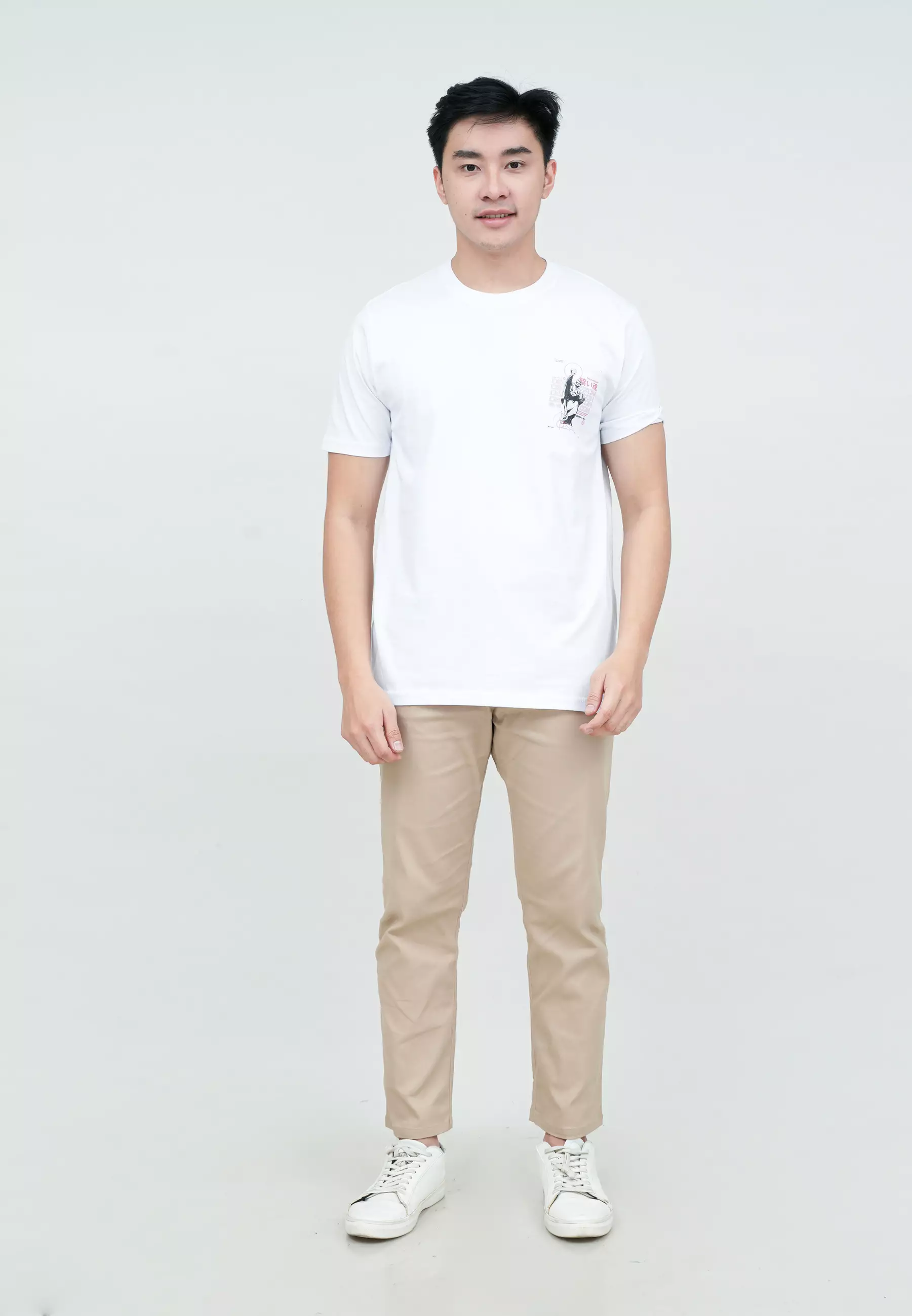 Houseofcuff T-shirt Kaos Putih Motif Warning Tersedia Size S - 4XL