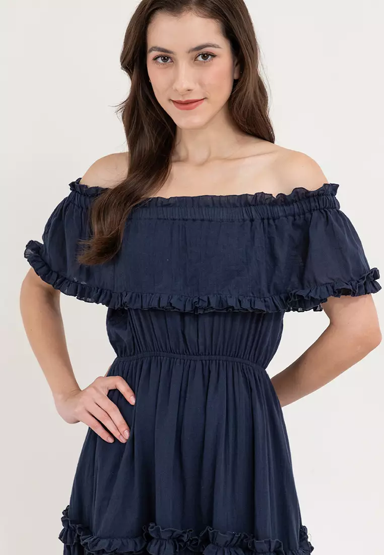 Alessandra Off Shouder Dress