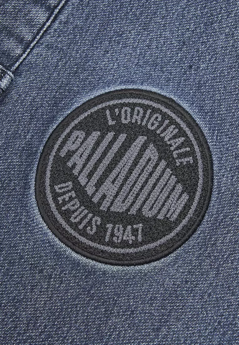 男裝 PALLADIUM LOGO 洗水牛仔外套