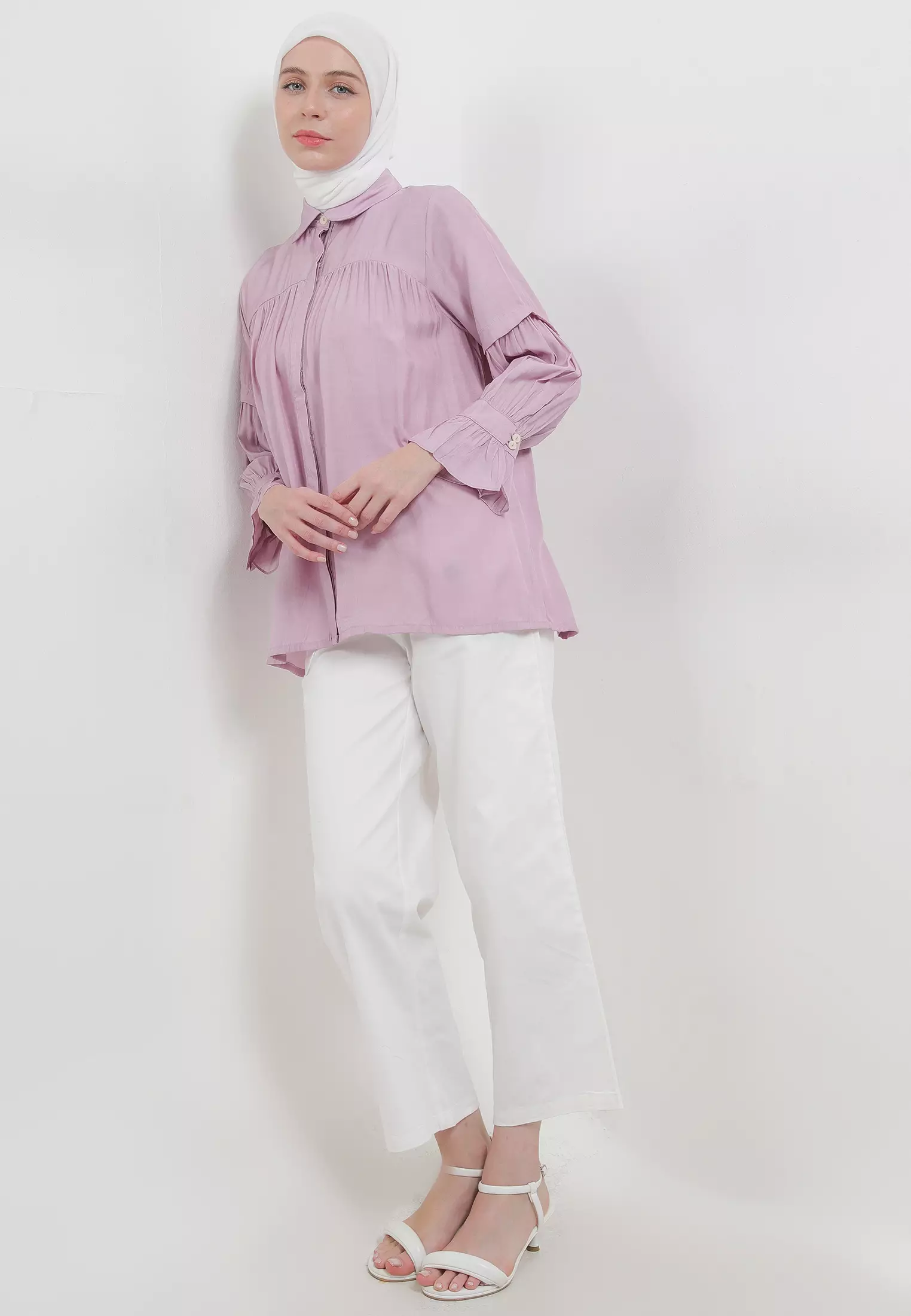 MFMW Monaska Atasan Blouse Lilac