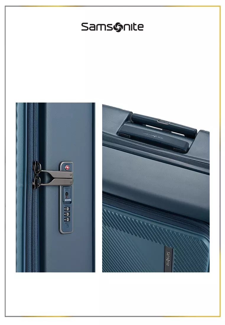 Samsonite Koper Hardcase Zipprix FT Spinner 25 Inch EXP FT - Navy