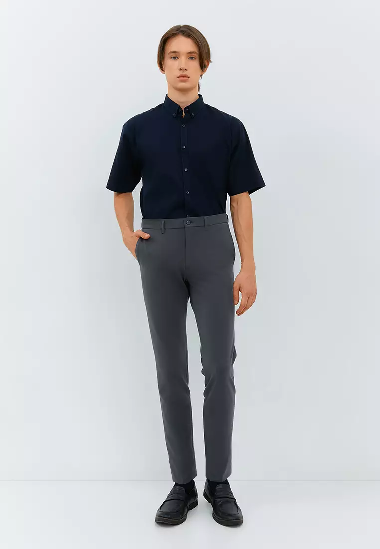 Jobb San Moritz Celana Panjang Modern Slim Fit Dark Grey