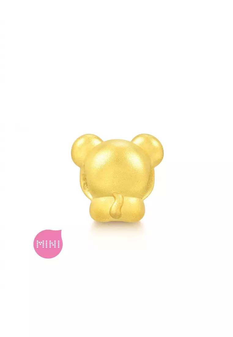 Charme 999 24K Gold Chinese Zodiac Rat Charm 93691C (Bracelet not included)