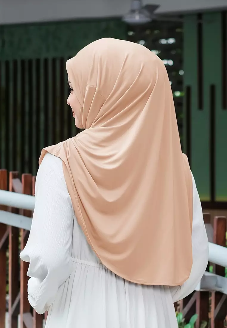 HIJAB INSTAN FATHIA - CARAMEL