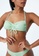 Cotton On Body green Gathered Backless Halter Bikini Top 6C115US6002FE6GS_3