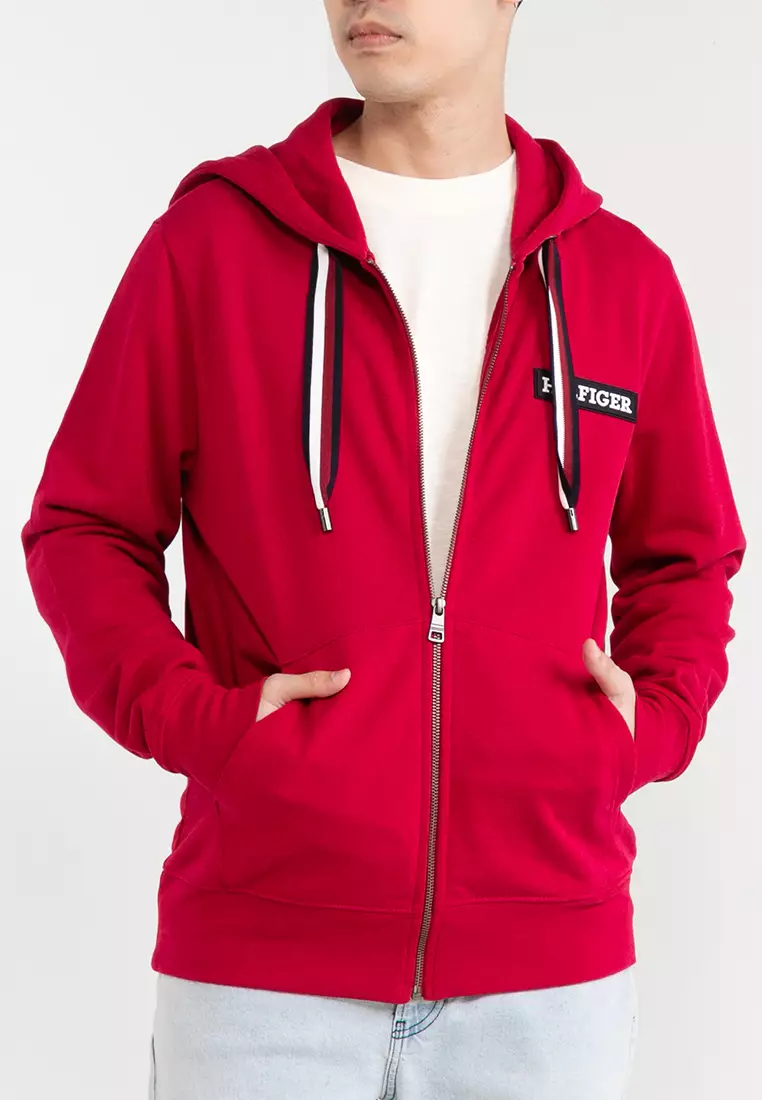 Tommy hilfiger global stripe hoodie top