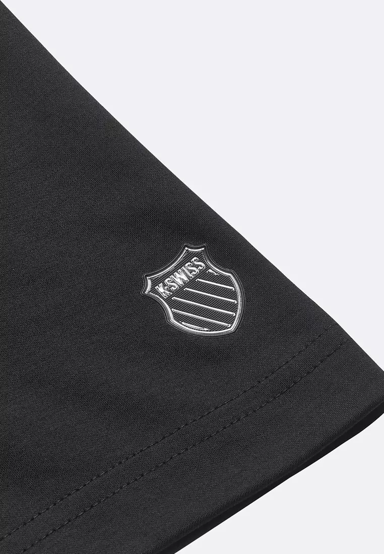 MEN'S K-SWISS LOGO HALF-ZIP POLO SHIRT