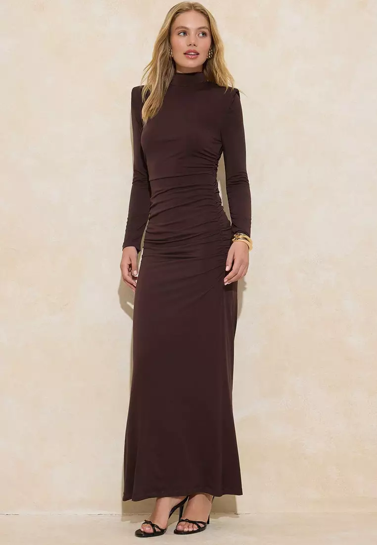knitted dress philippines Buy Trendyol Brown Shoulder Detail Sandy Fabric Stretchy Tctss25Db00015 2026 Online sa_US_Stock is greater than 10
