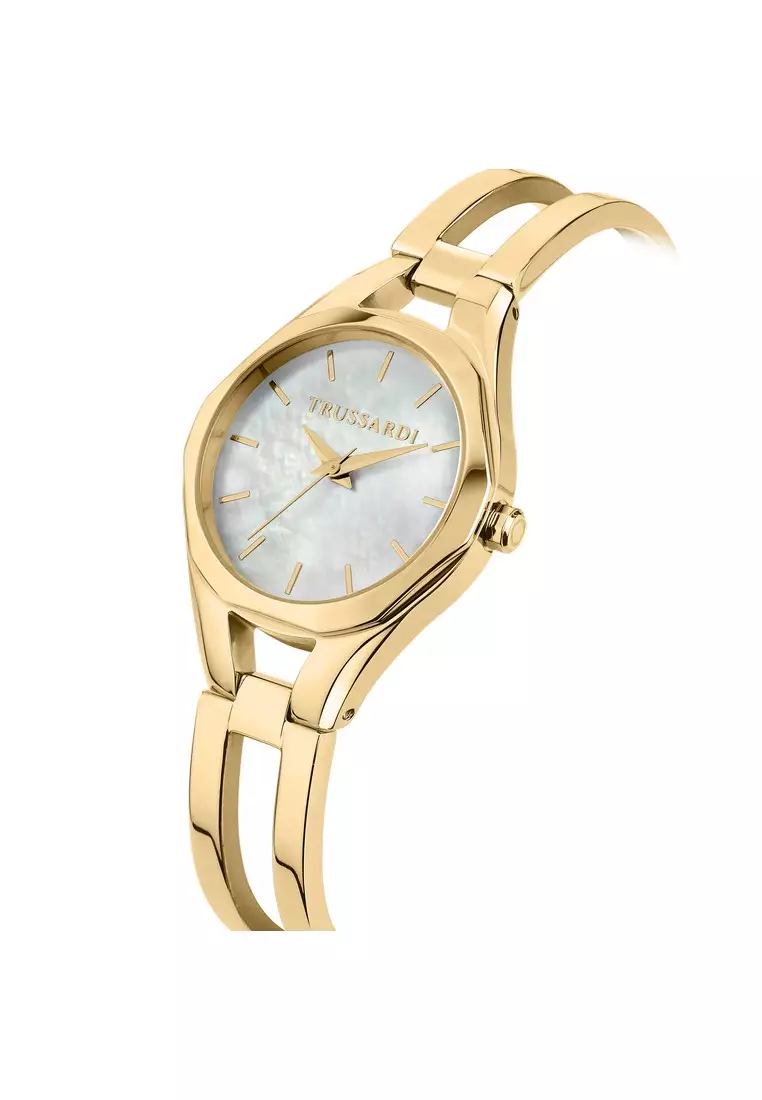 【2 Years Warranty】  Trussardi Metropolitan 30mm Women's Quartz Watches R2453159501