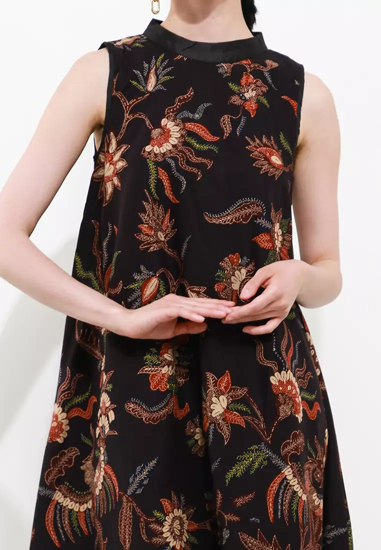 Dress Tent TurtlePita Cut&Sew Sleeveless+Lining