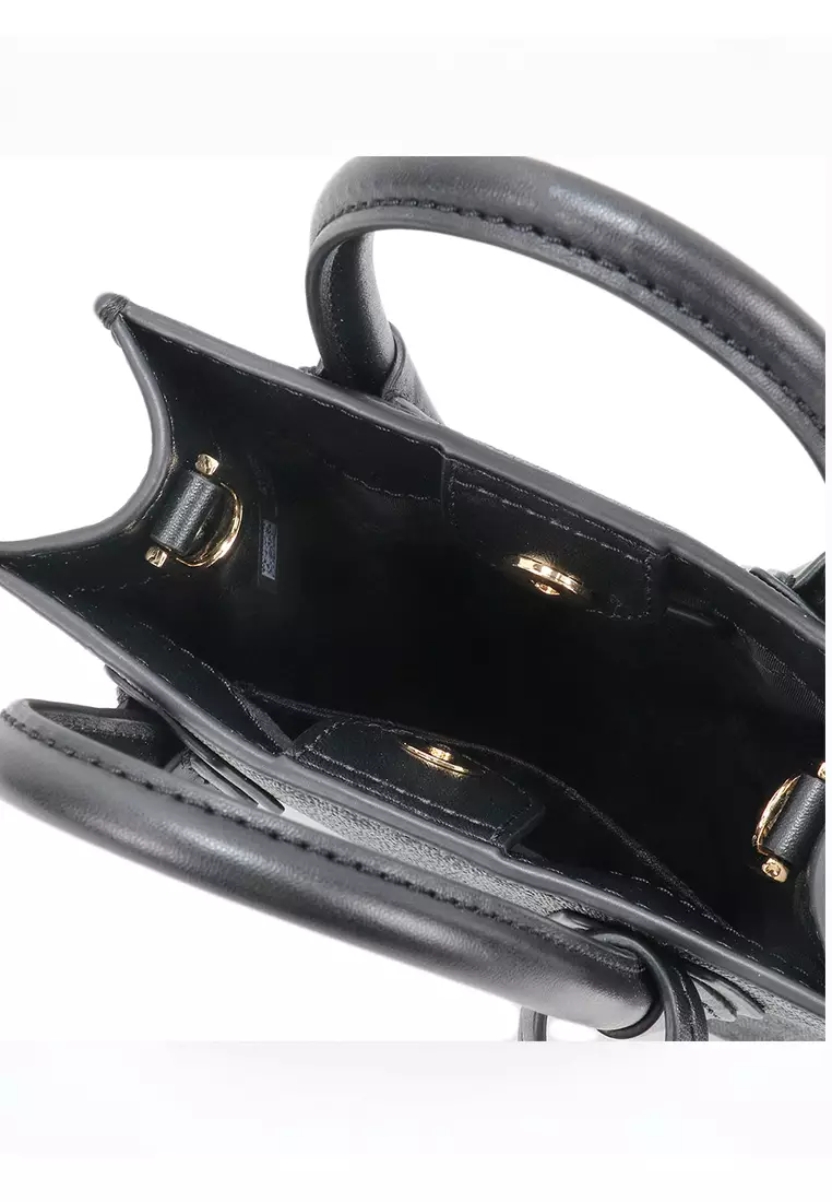 Mercer Extra-Small Signature Crossbody Bag - Black