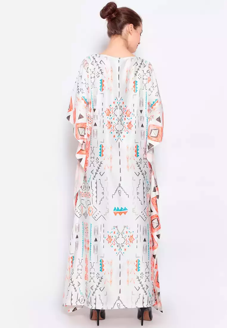 Kanzi Exclusive Short Sleeve Kaftan