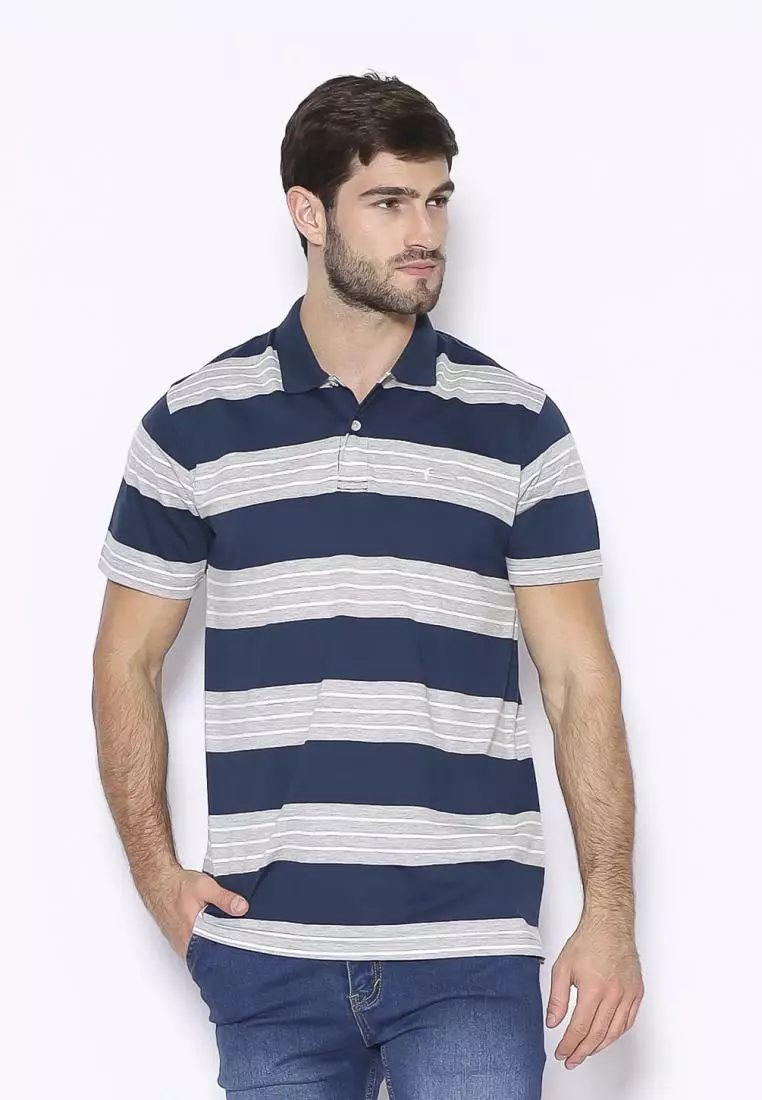 Jual Hammer Hammer Man Polo Stripe B Ops A Original Zalora Indonesia