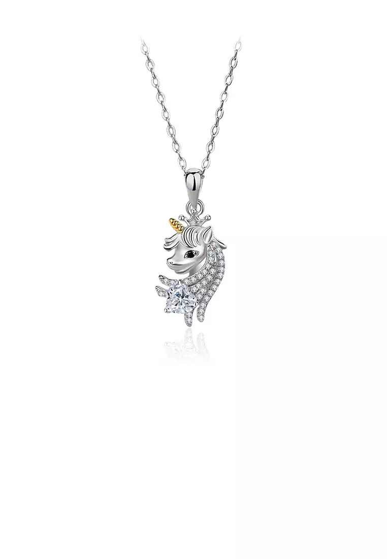 Buy Mooclife 925 Sterling Silver Fashion Cute Hollow Fish Pendant