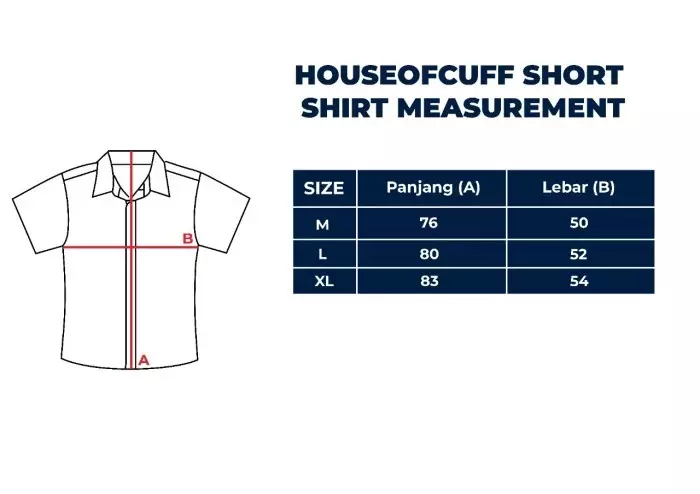 Houseofcuff Kemeja Pria Lengan Pendek Slim Fit Turquoise