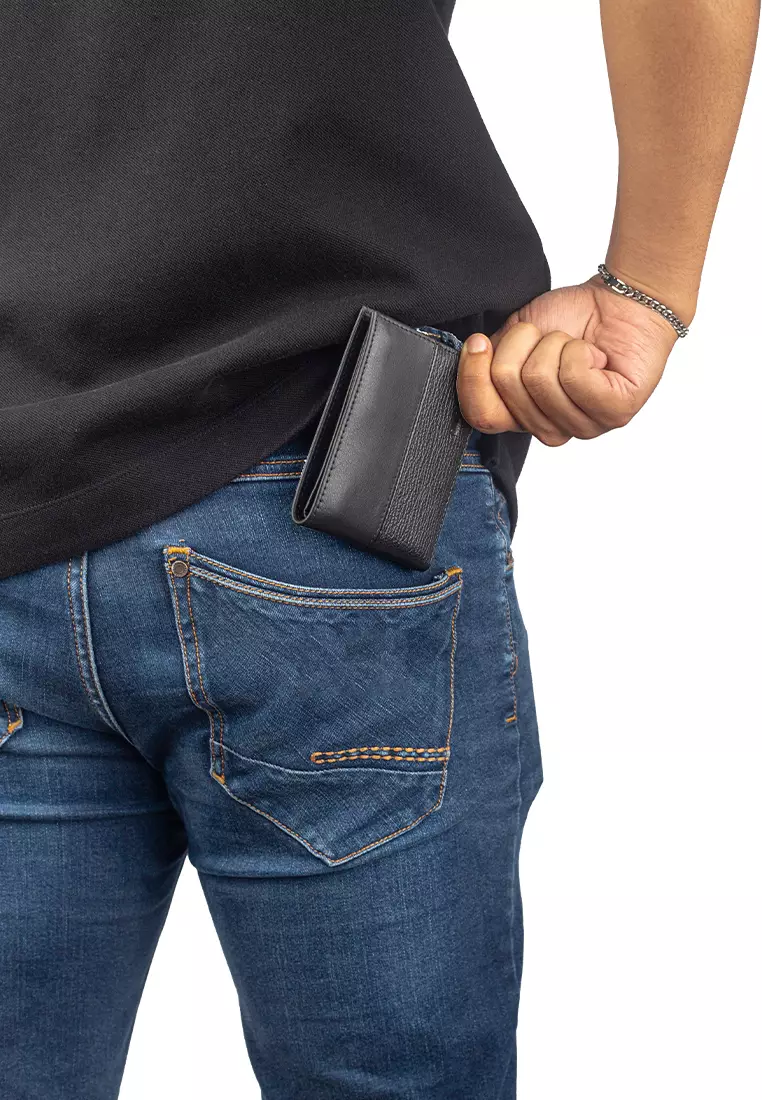 Dompet Pria Kulit Gino Mariani Landon Black