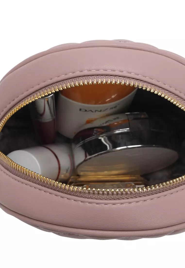 Women's Casual Chain Sling Bag / Crossbody Bag - Pink