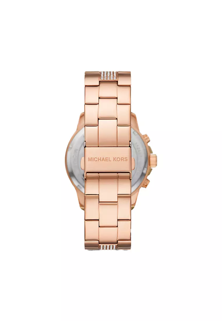 Brynn Pavé Women's Watch Rose in Gold MK7505