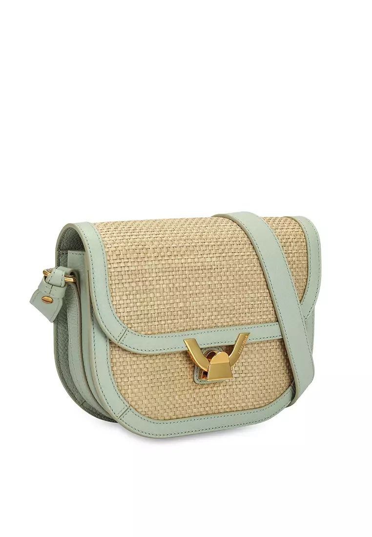 Buy Coccinelle Dew Straw Crossbody Bag Online Zalora Malaysia