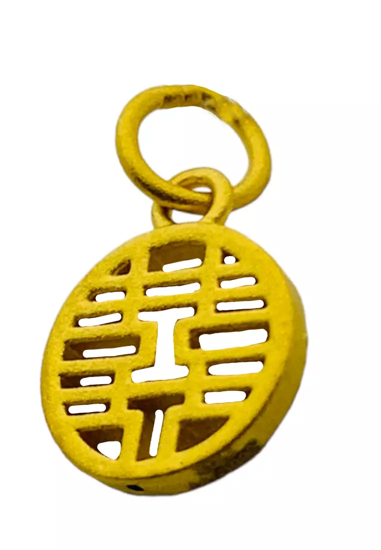 LITZ 999 (24K) Gold  Pendant EP0339 (0.71g+/-)