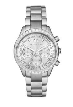 MICHAEL KORS  Michael Kors Brinkley Silver/Steel Stainless Steel Watch MK6186