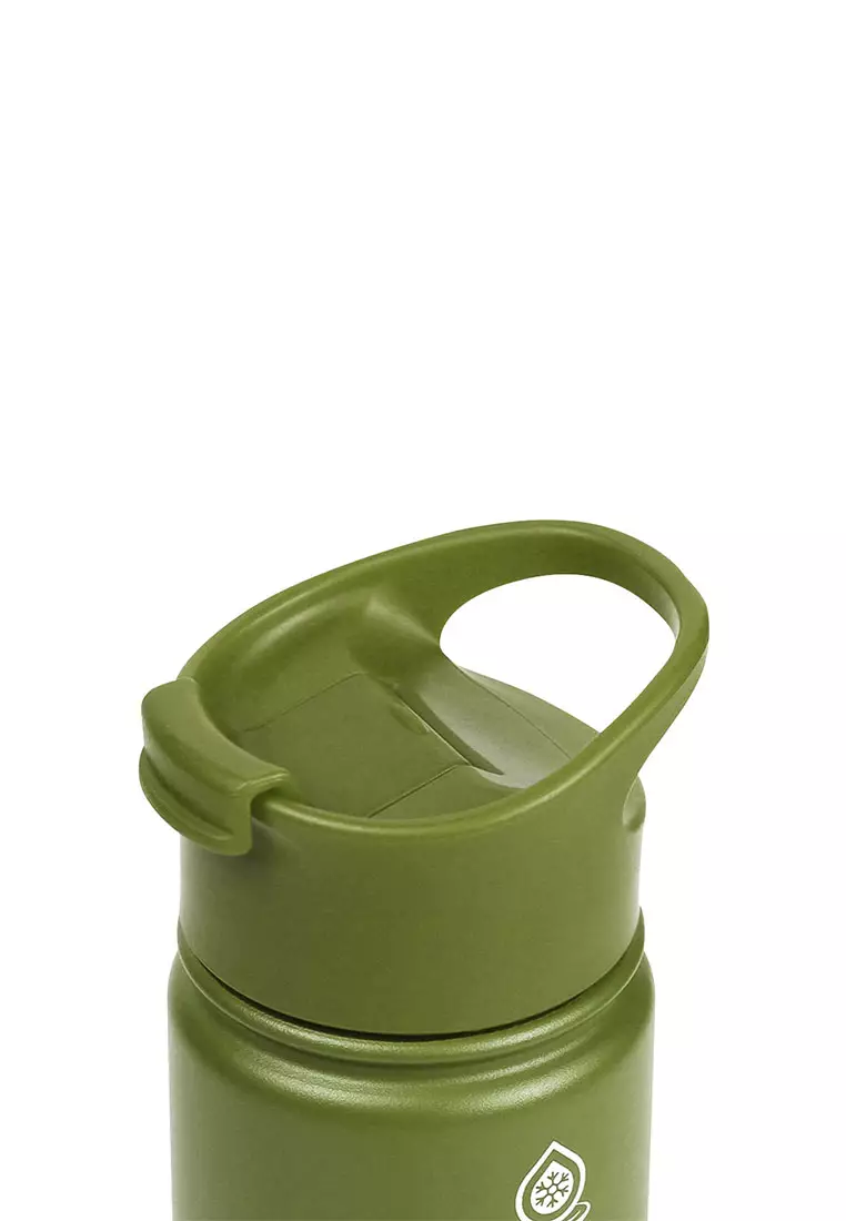 14oz (V2) Wide Mouth Water Bottle Hunter Green