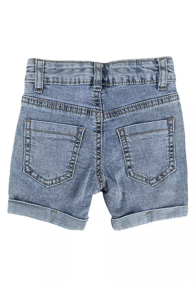 White denim hot sale shorts kids