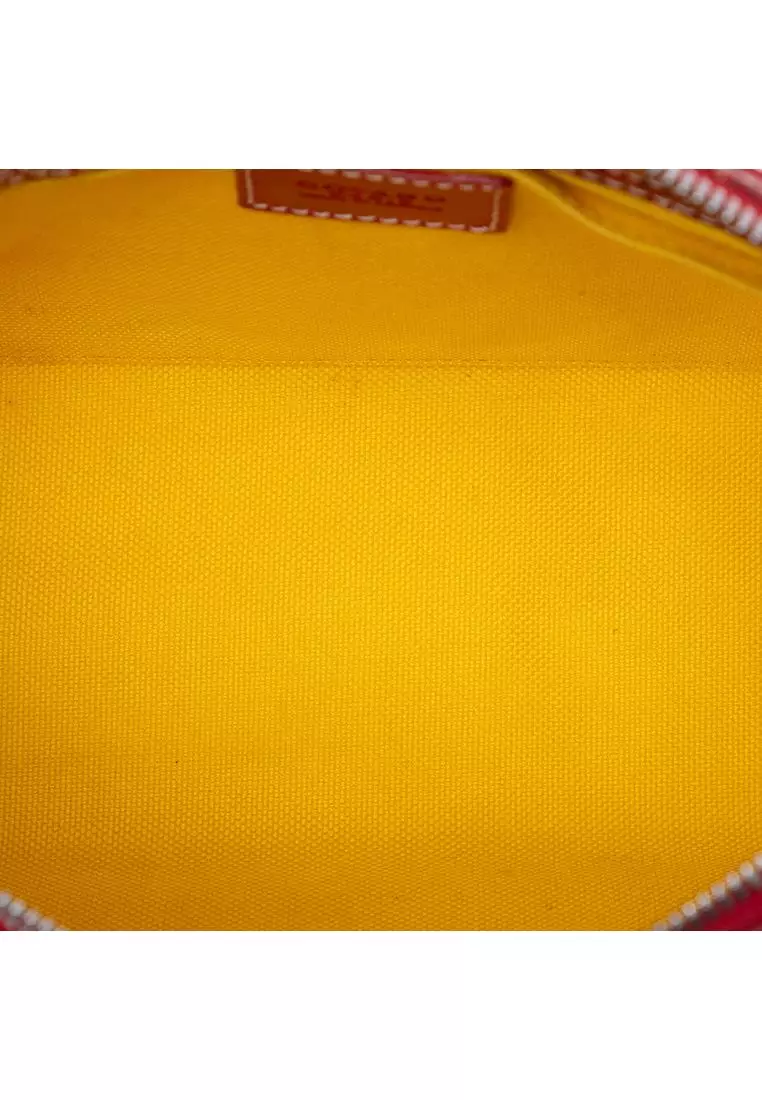 Pre-Loved Goyard Goyardine Miroir Toiletry Pouch Gm