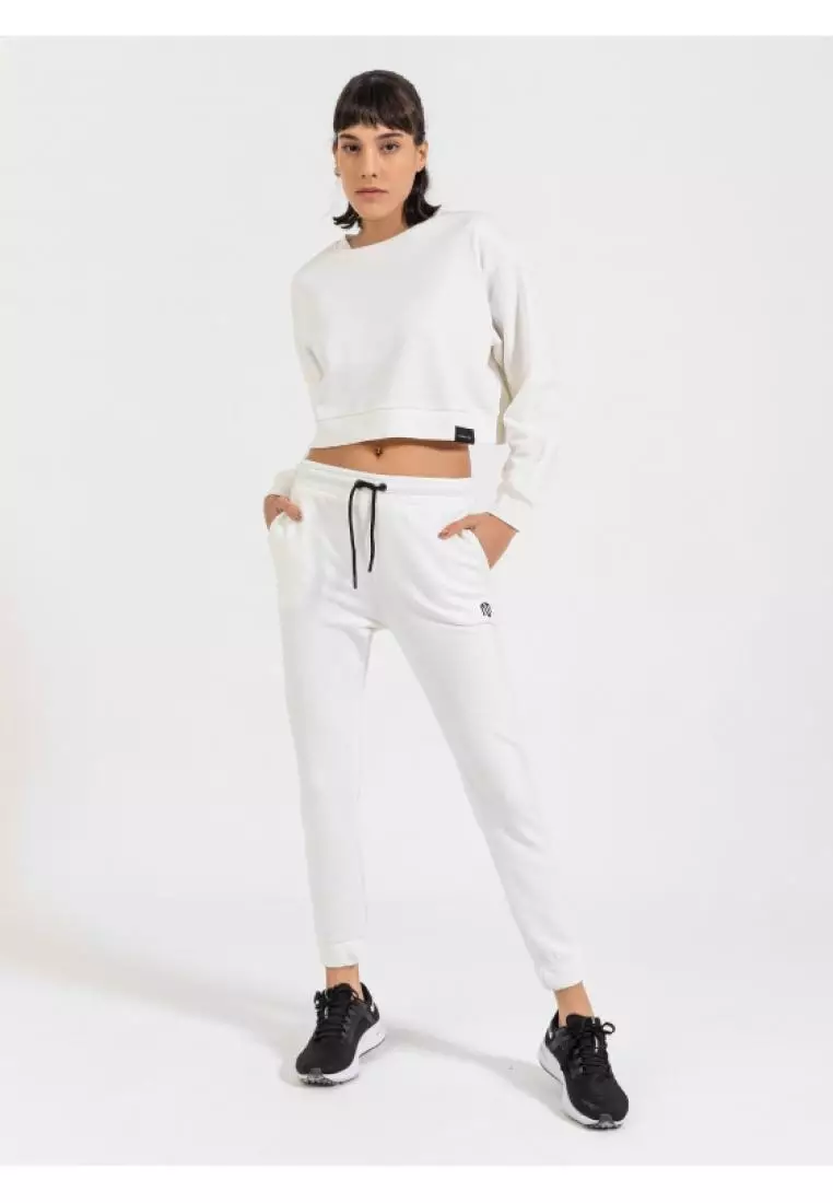 White nike clearance tracksuit womens