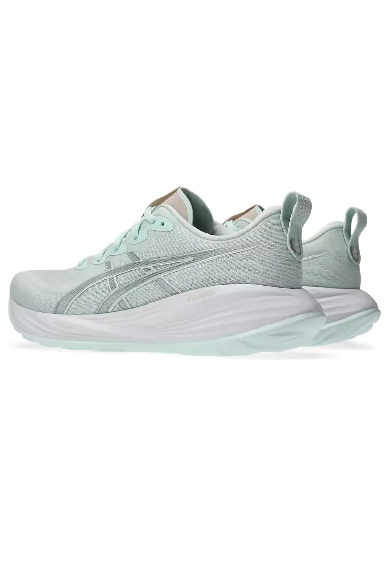 GEL-CUMULUS 27 MEN RUNNING SHOES (GREEN)