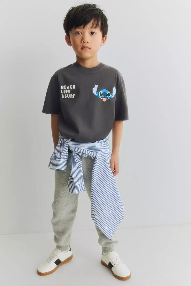 Oversized printed T-shirt