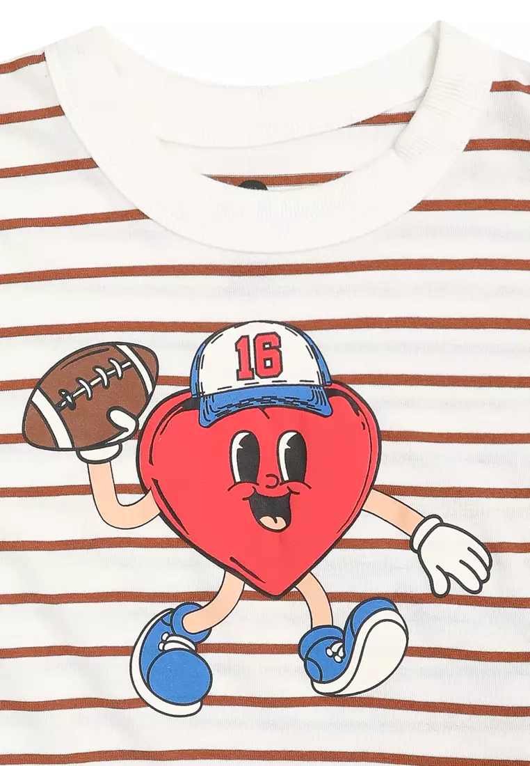 Jonny Short Sleeve Graphic Print Tee