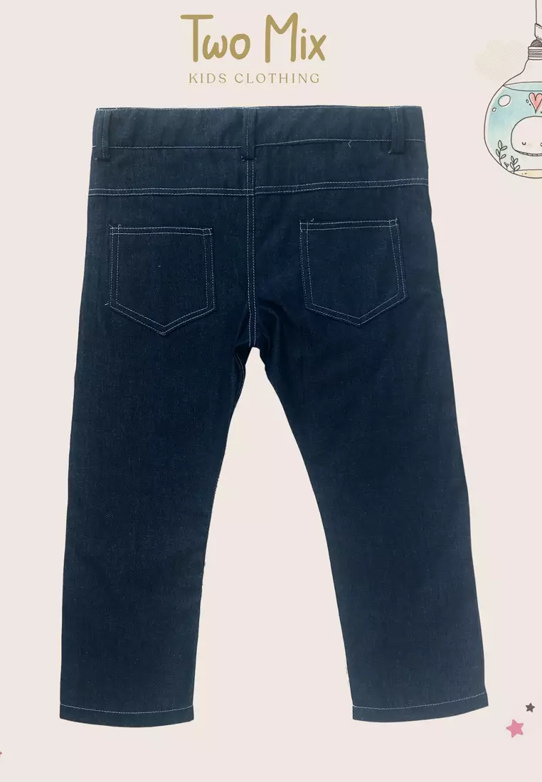 Two Mix - Kids Denim Pants - Celana Panjang Jeans Anak Perempuan 1-8 Tahun 4315