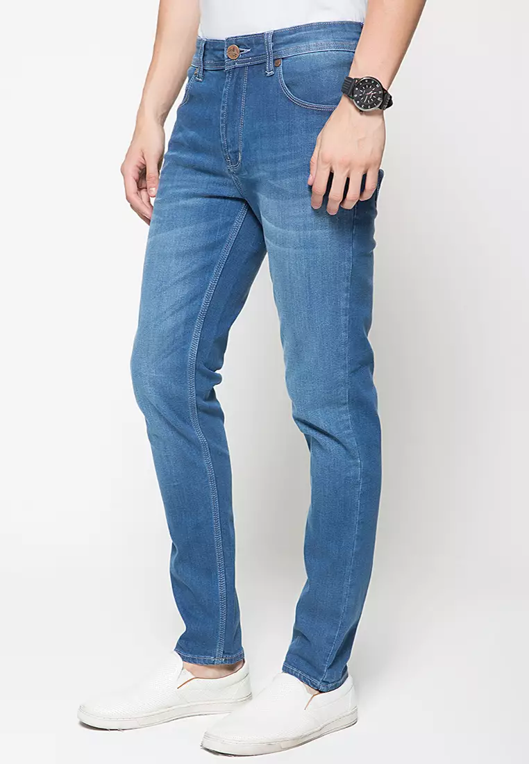 2Nd Red Jeans Slim Fit Pria Premium ZA236