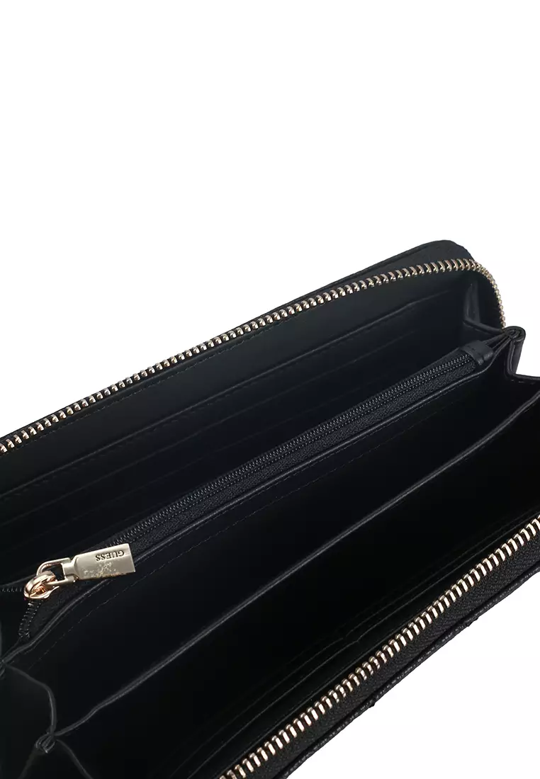Buy Guess Fantine Large Zip Around Wallet 2023 Online | ZALORA Singapore