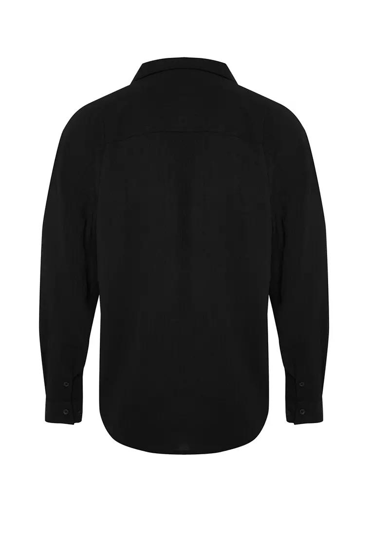 Collared Oversized Shirt