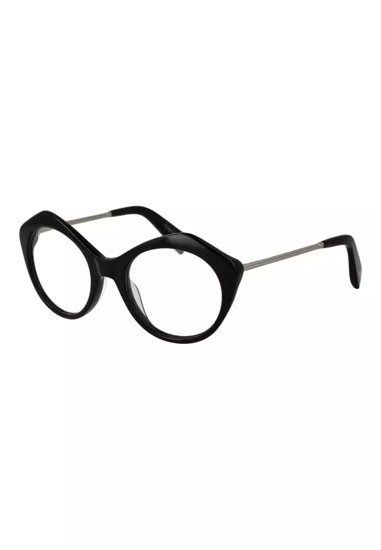Yohji Yamamoto Black Acetate Glasses (Frames) main image 0