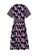 Twenty Eight Shoes black VANSA Geometric Pattern Short Sleeve Shirt Dress VCW-Bd6036.S 7CAAAAAA61E004GS_8