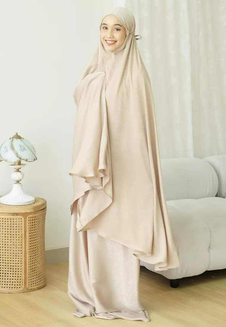 Humaira Prayer Set Gold Mustard New Pouch