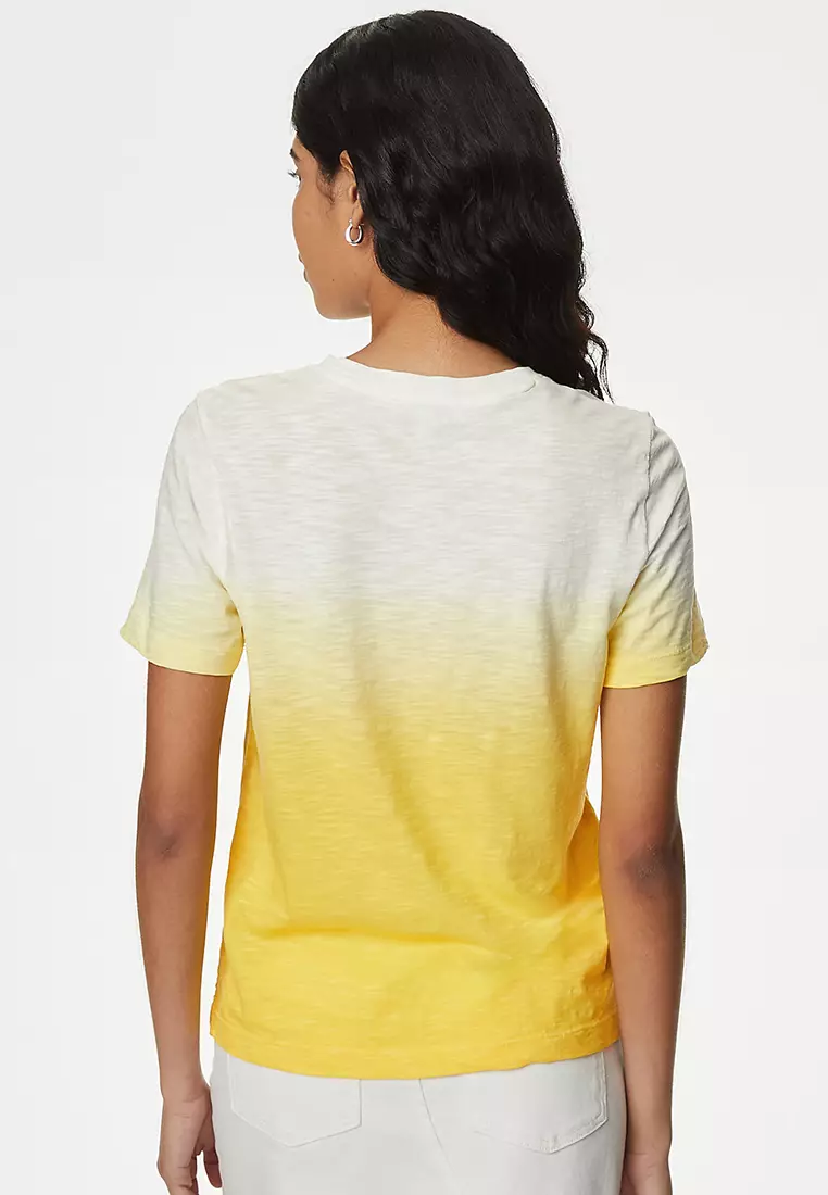 Pure Cotton Ombre T-Shirt