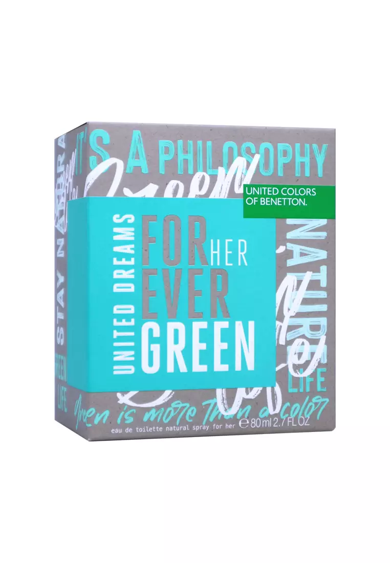 Benetton United Dreams Forever Green for Her 80 ML