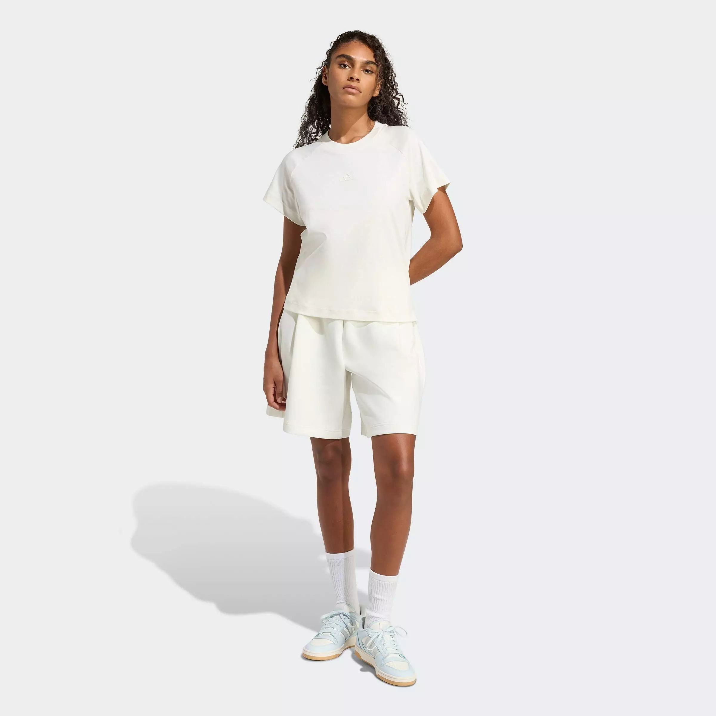 Lifestyle SOFT LUX TEE Women White KC9818