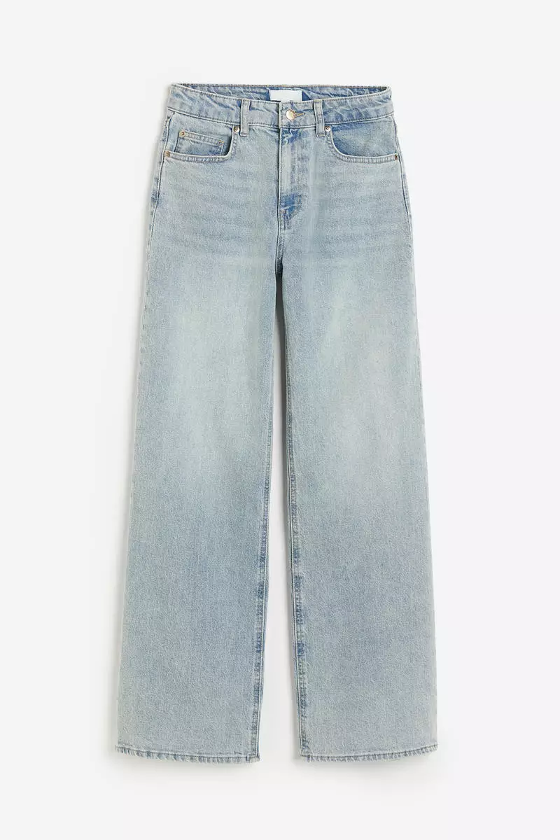 Wide High Jeans