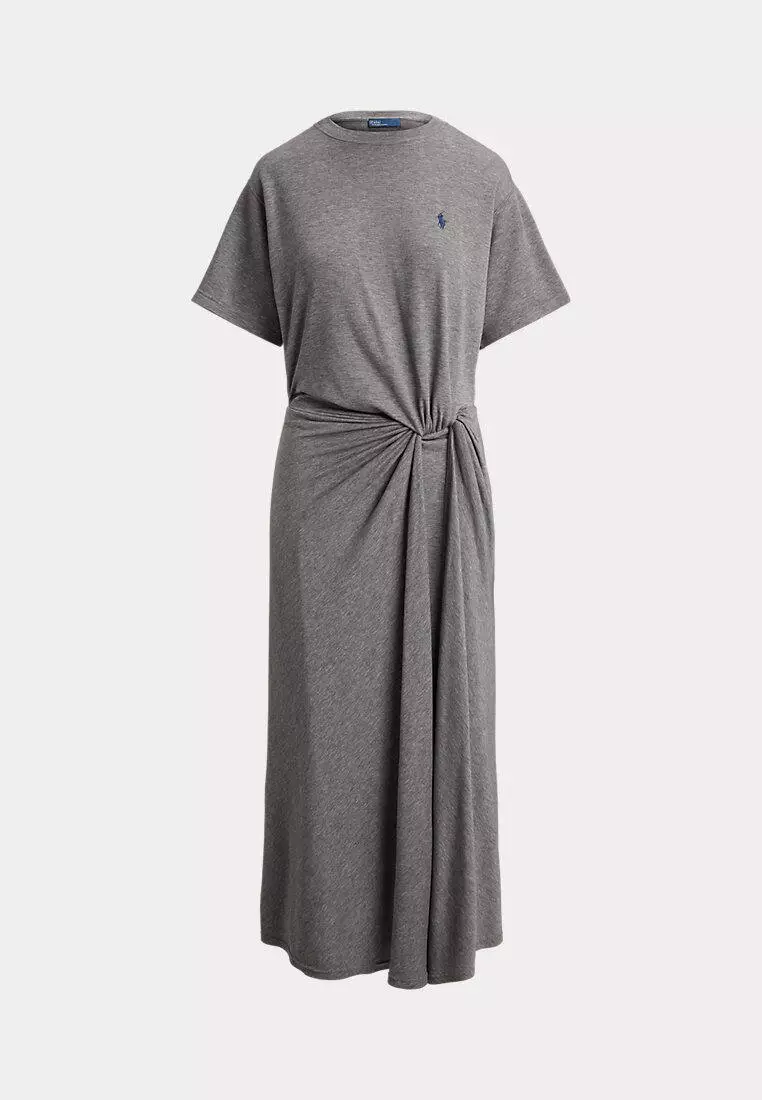 Twist-Detail Tee Dress