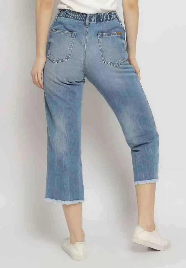 C2 Widley Blue Boyfriend Jeans