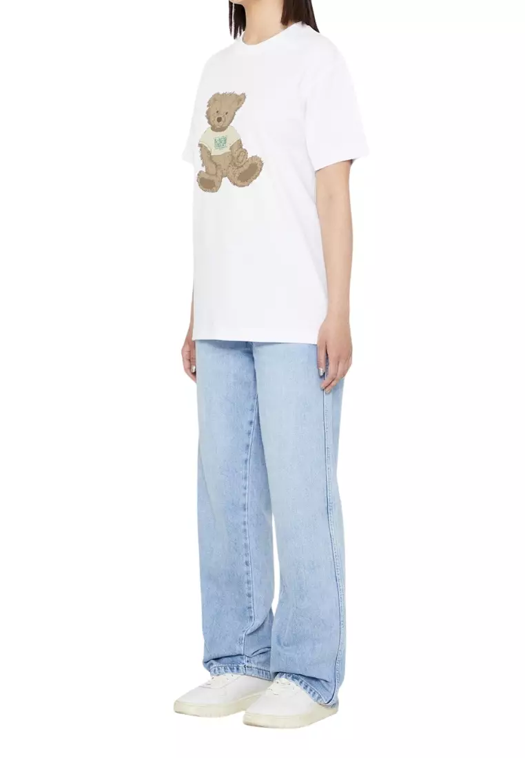 Jual Marithe + Francois Girbaud Doodle Bear Tee - Bear White