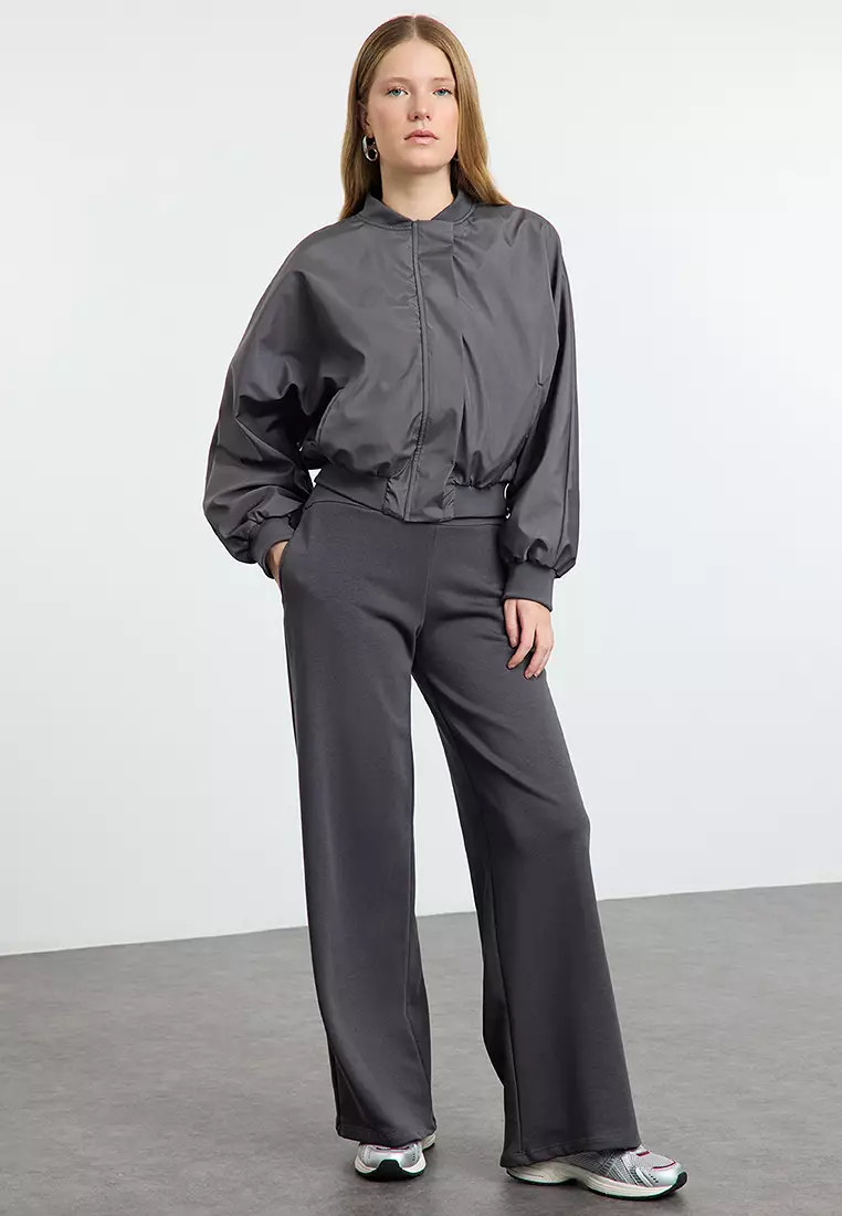 Wide Leg High Waist Pants
