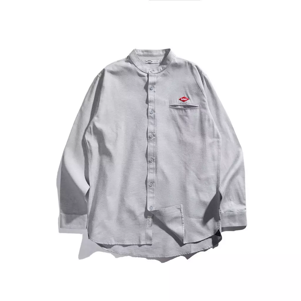 Lee Cooper Long Shirt Leighton Light Grey