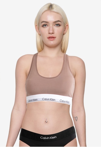 Calvin Klein Sustainable Lightly Lined Bralette - Calvin Klein Underwear |  ZALORA Malaysia